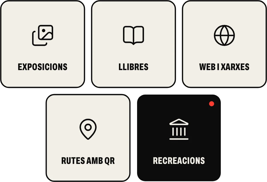 Una segona vida per a les fotos: exposicions, llibres i aniversaris, web i xarxes, rutes amb QR i recreacions històriques