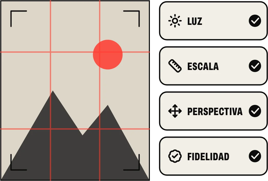 El criterio de fotógrafo: luz, escala, perspectiva y fidelidad revisadas en cada imagen