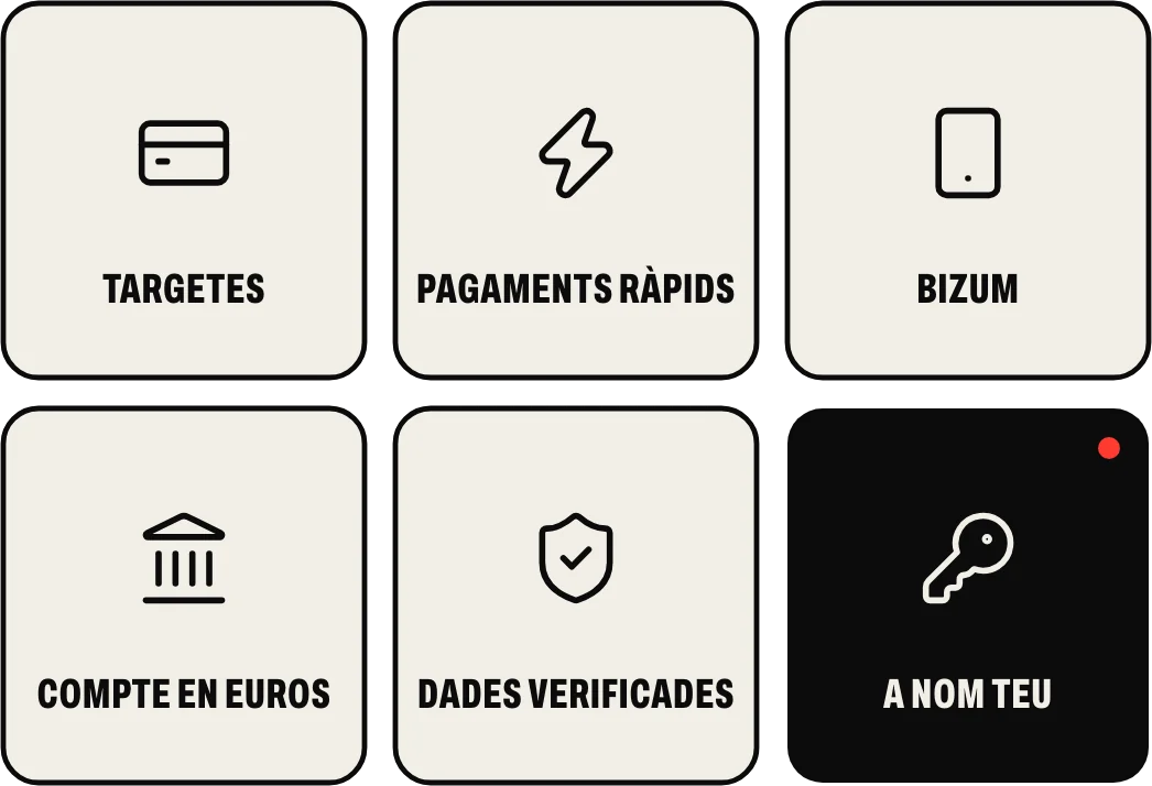 Cobrar a Espanya amb Shopify Payments: targetes, pagaments ràpids, Bizum, un compte bancari en euros, dades verificades i tot a nom del negoci